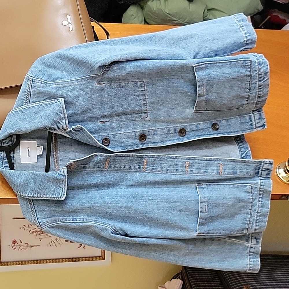 Old Navy Light Blue Denim Jean Jacket